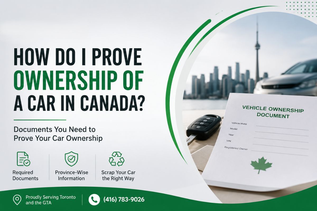 Prove the ownership of your car Prove ownership of your car in Canada