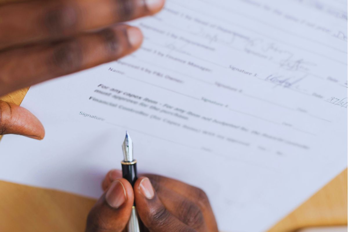 Writing Bill of Sale