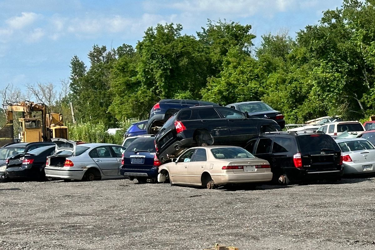 old cars for scrapping