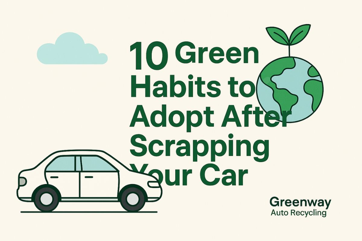 Green Habits to Adopt After Scrapping Your Car