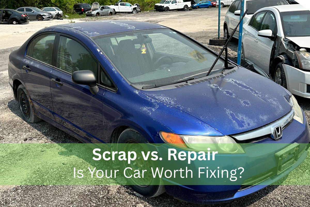 Scrap vs. Repair – Is your car worth fixing Scrap vs. Repair - Is your car worth fixing