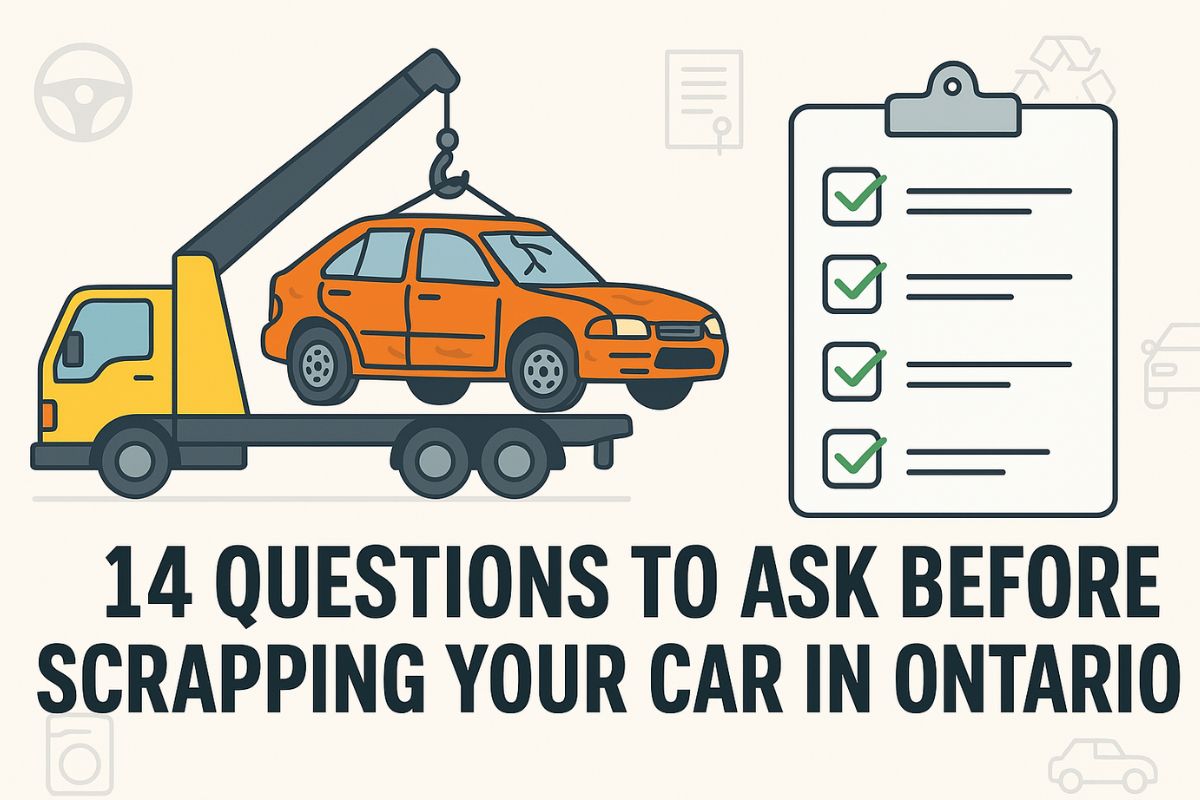 14 Questions to Ask Before Scrapping Your Car in Ontario