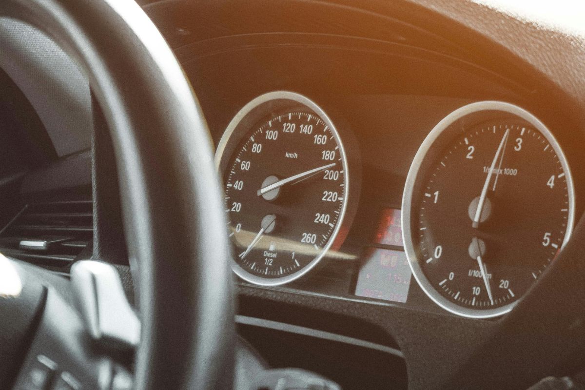 Non functional broken odometer