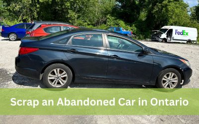 Can I Scrap an Abandoned Car in Ontario?