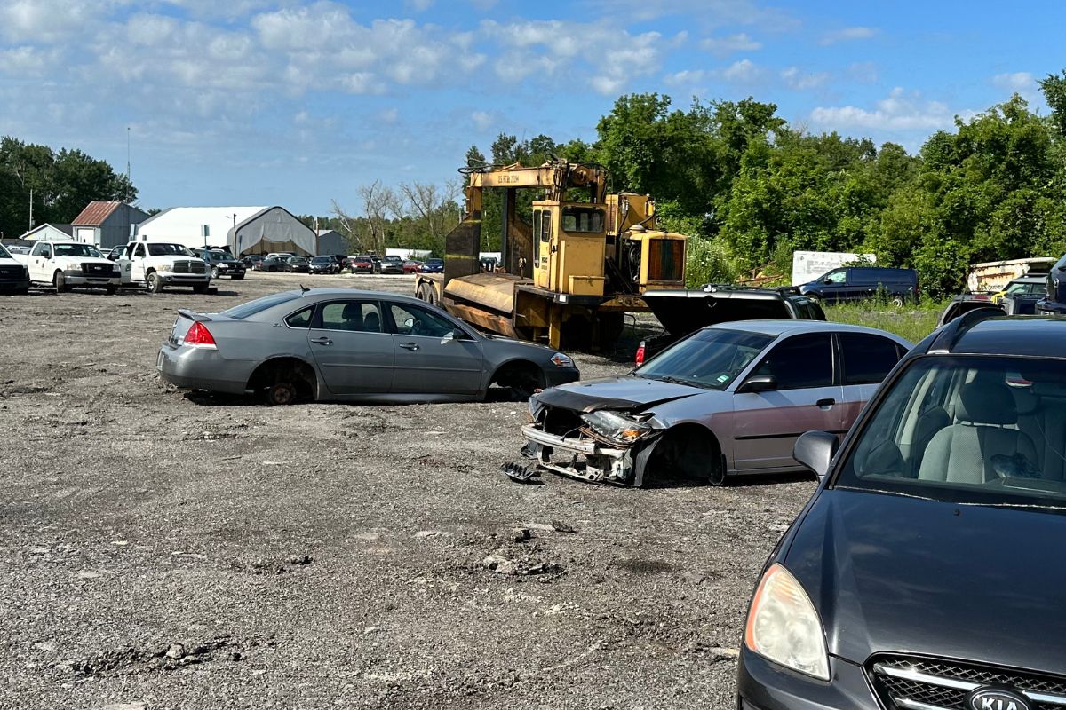 Selling a Car Without Plates