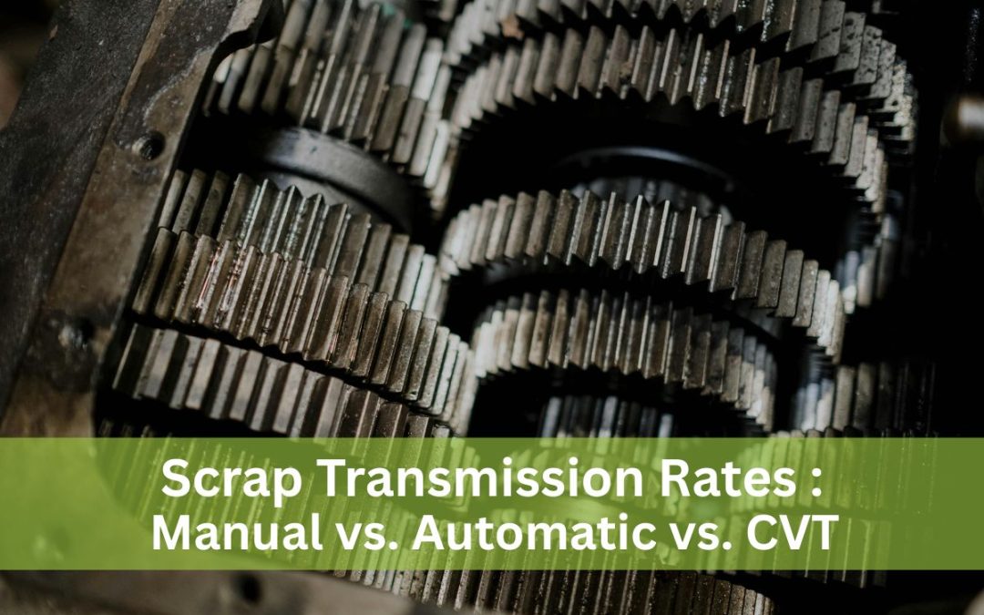 How Much Is a Scrap Transmission Worth in Canada?