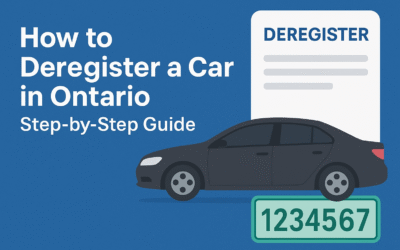 How to Deregister a Car in Ontario: Step-by-Step Guide