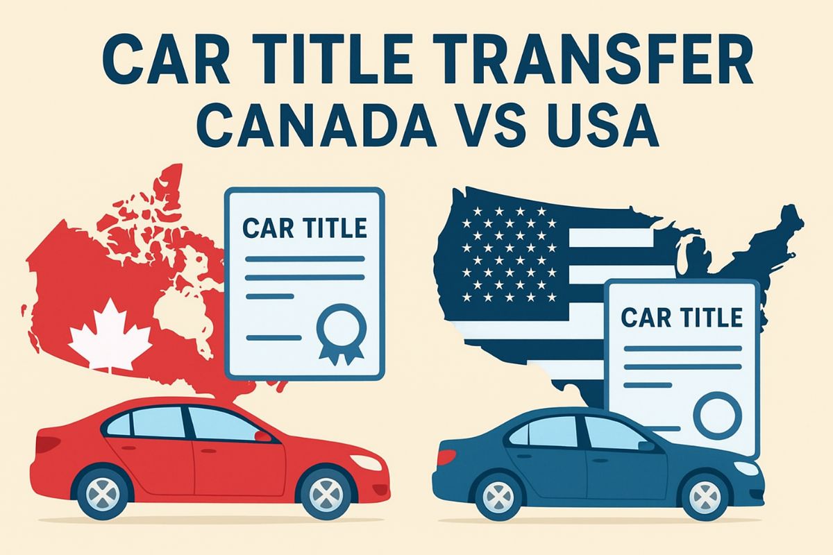 Car Title Transfer Key Differences Between Canada and the USA