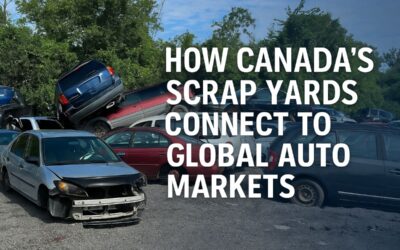 How Canadian Scrap Yards Supply the Global Auto Parts Market