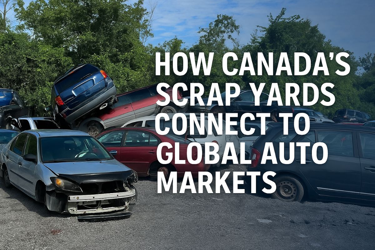 How Canadian Scrap Yards Supply the Global Auto Parts Market How Canadian Scrap Yards Supply the Global Auto Parts Market