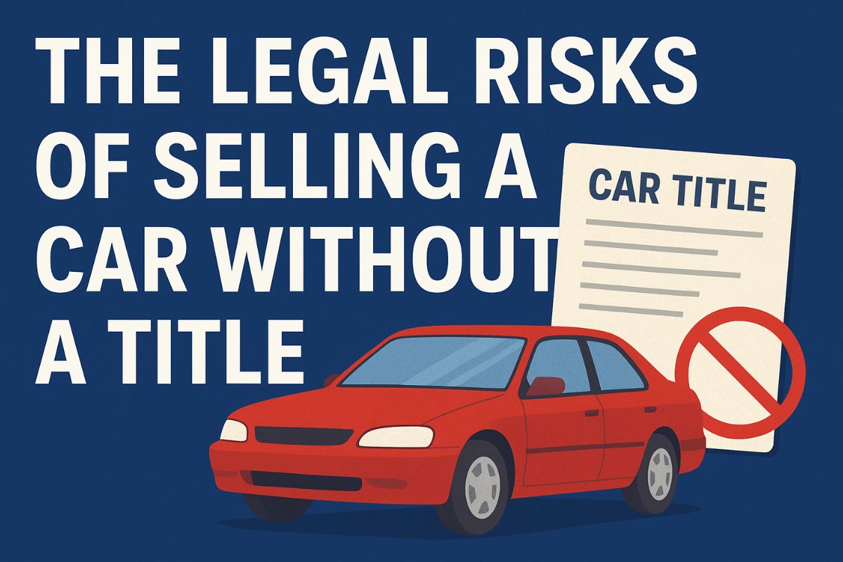 The Legal Risks of Selling a Car Without a Title