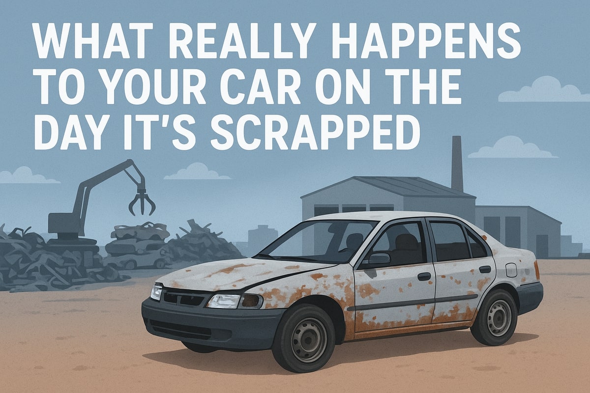What Really Happens to Your Car on the Day It’s Scrapped