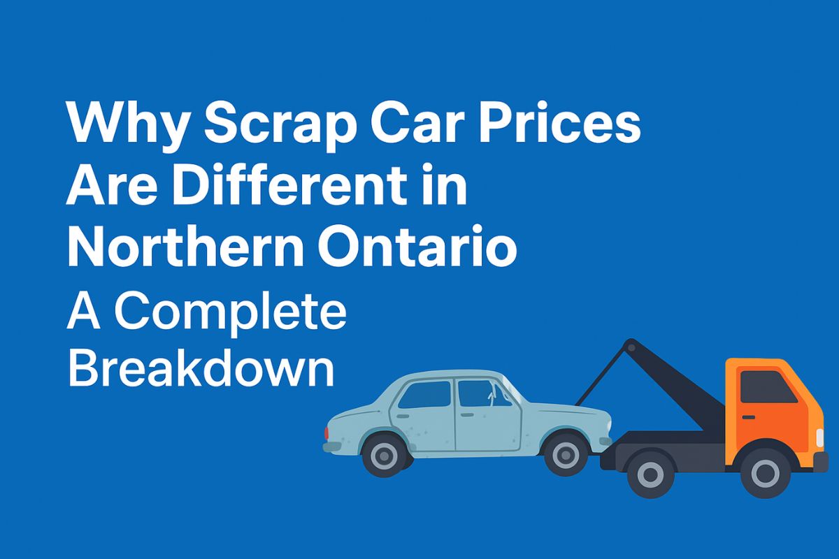Why Scrap Car Prices Are Different in Northern Ontario Why Scrap Car Prices Are Different in Northern Ontario