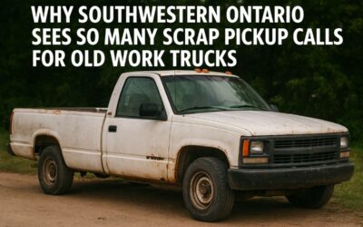 Why Southwestern Ontario Sees More Scrap Pickup Calls for Old Work Trucks?