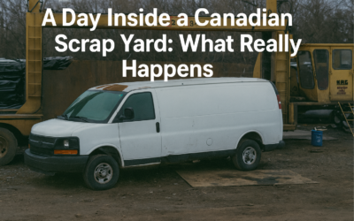 A Day Inside a Canadian Scrap Yard: What Really Happens There
