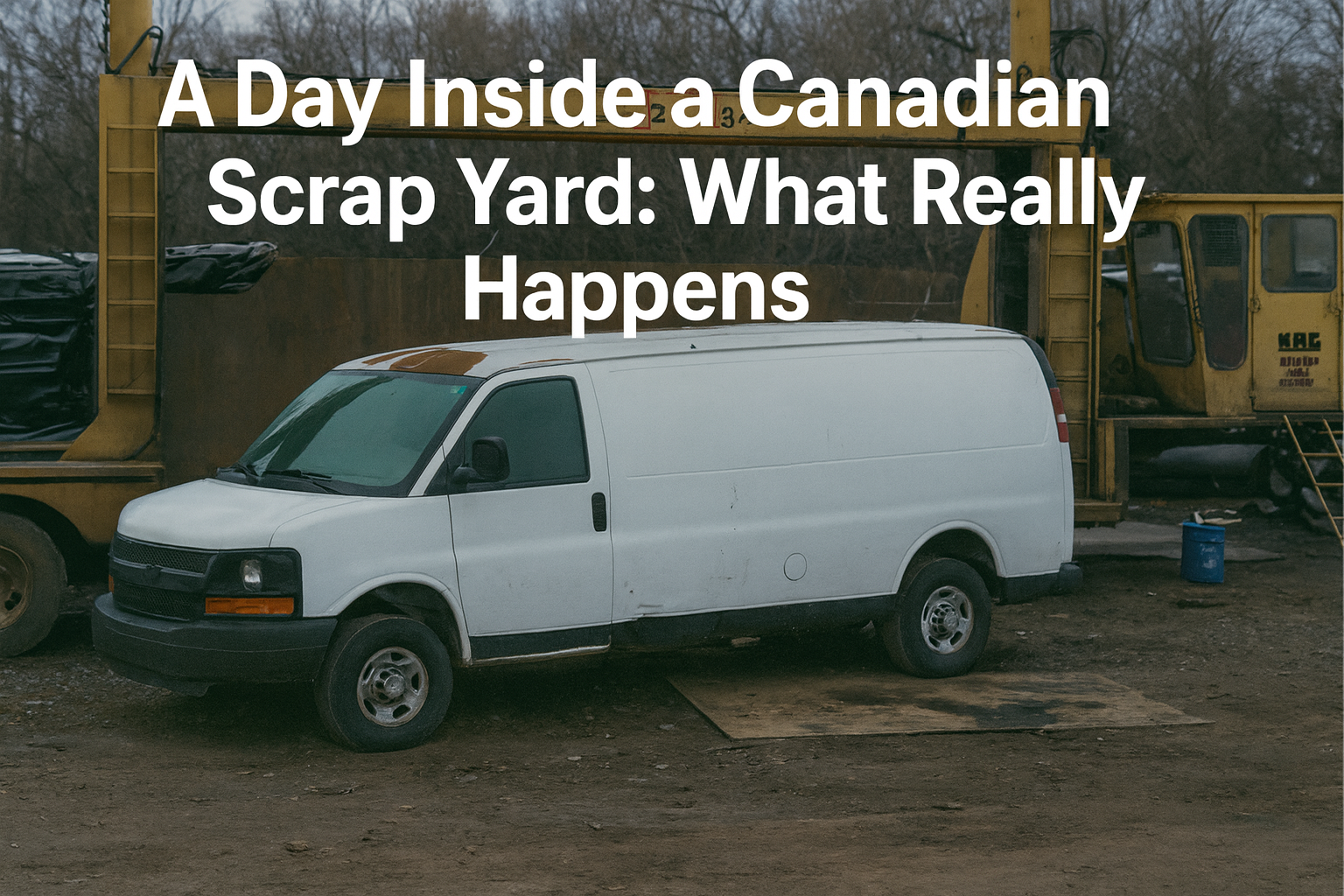 A Day Inside a Canadian Scrap Yard A Day Inside a Canadian Scrap Yard
