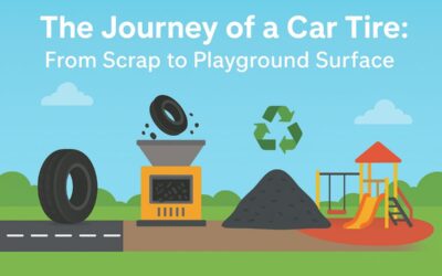 The Journey of a Car Tire: From Scrap to Playground Surface