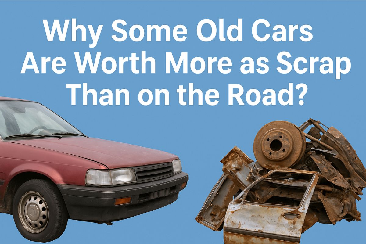 Why Some Old Cars Are Worth More as Scrap Than on the Road Why Some Old Cars Are Worth More as Scrap Than on the Road