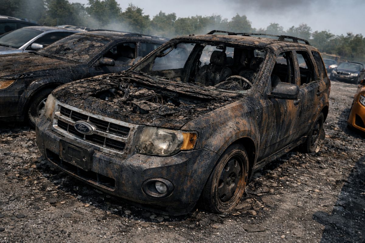 Scrap a Fire-Damaged Car in Ontario Scrap a Fire-Damaged Car in Ontario